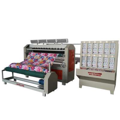 Ultrasonic quilting machine for mattress